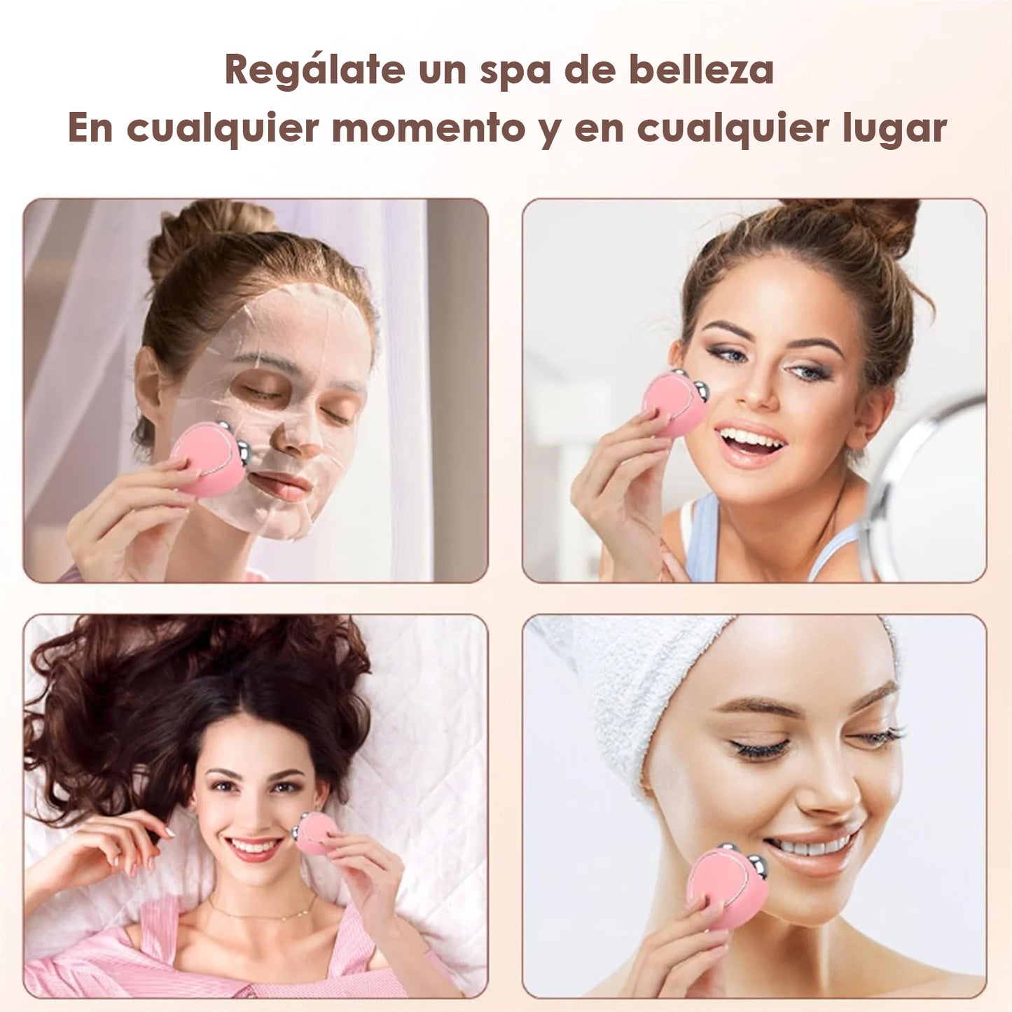 MASAJEADOR FACIAL MICROCORRIENTE