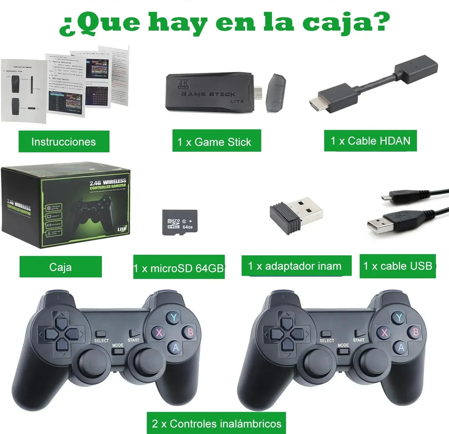 Mini Consola Retro Plug & Play con Juegos Clásicos