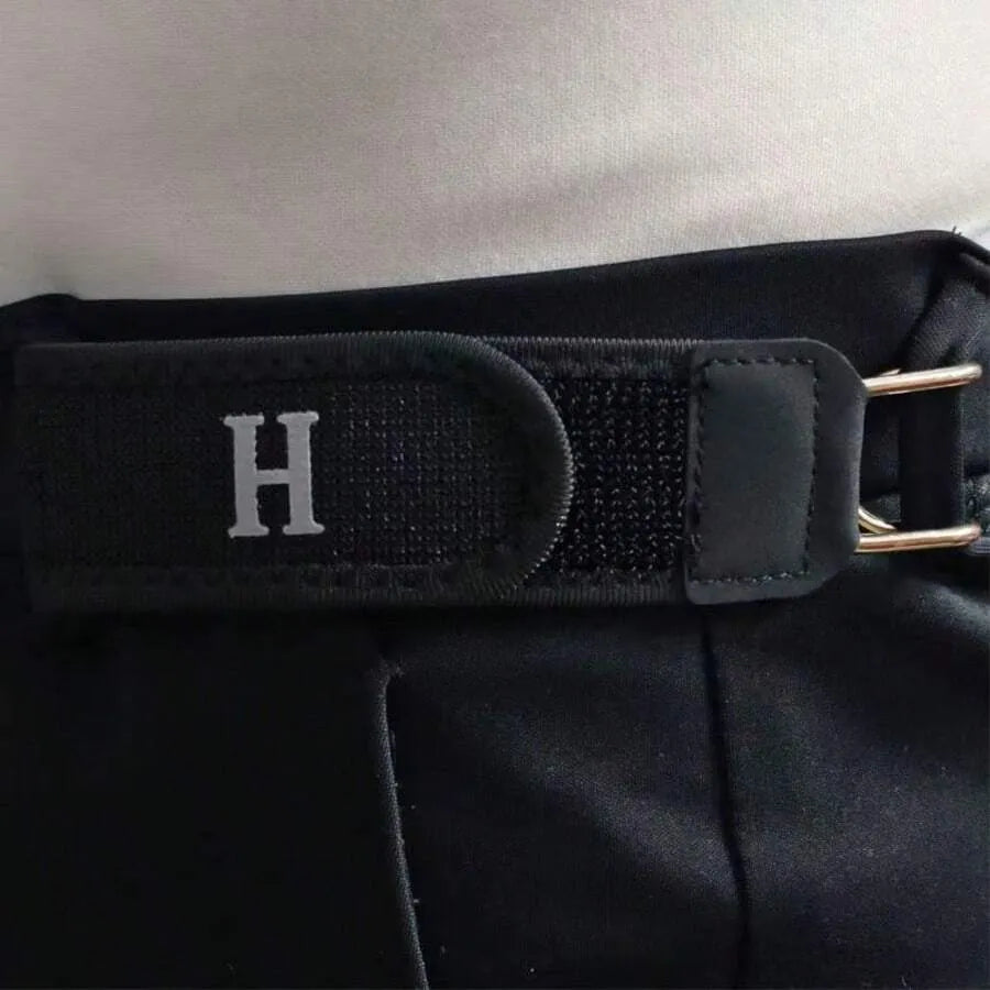 Cinturón elástico sin hebilla para hombres y mujeres