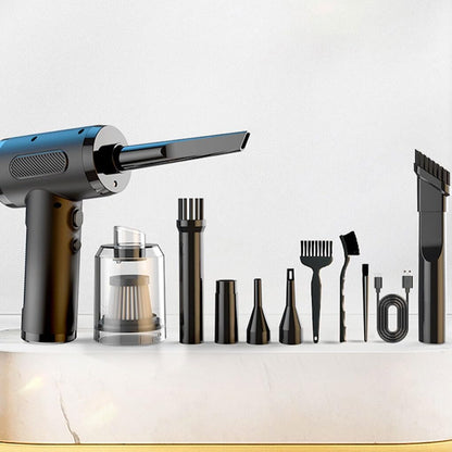 Aspirador inalámbrico todo en uno para aspirar, soplar e inflar para el hogar y el automóvil