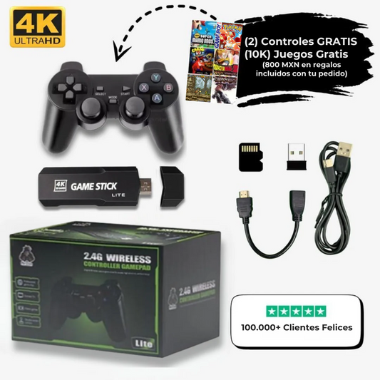 Mini Consola Retro Plug & Play con Juegos Clásicos