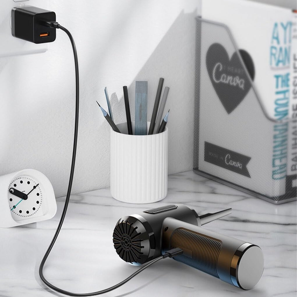 Aspirador inalámbrico todo en uno para aspirar, soplar e inflar para el hogar y el automóvil