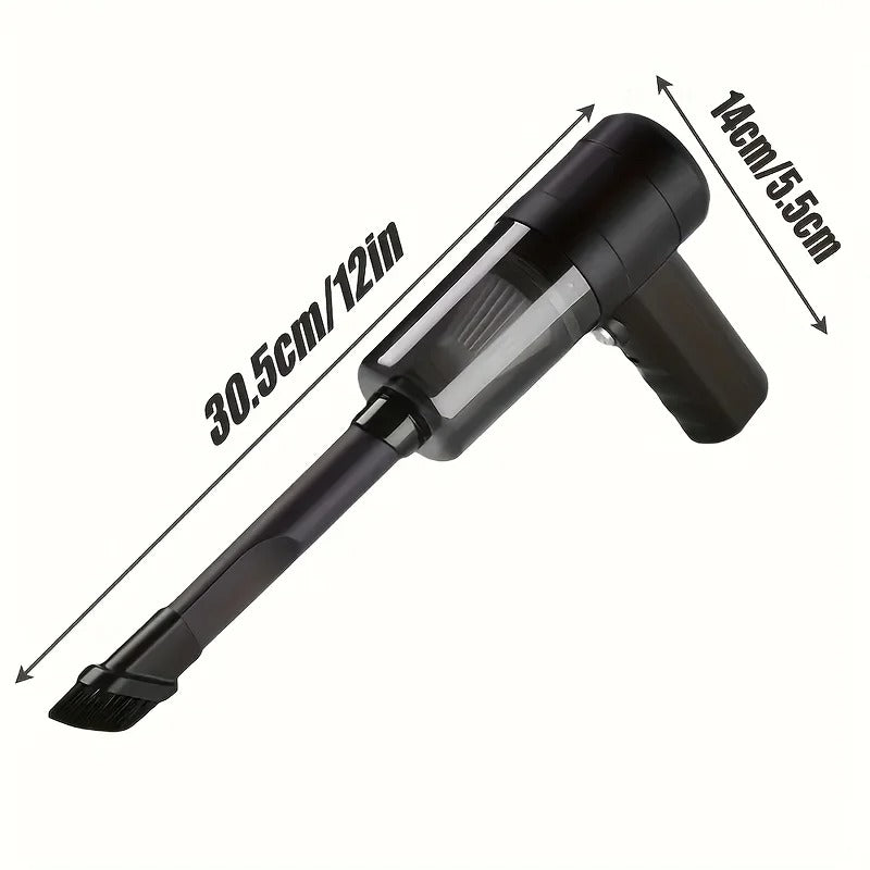 Aspirador inalámbrico todo en uno para aspirar, soplar e inflar para el hogar y el automóvil